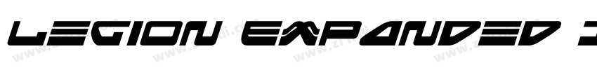 Legion Expanded Ital字体转换